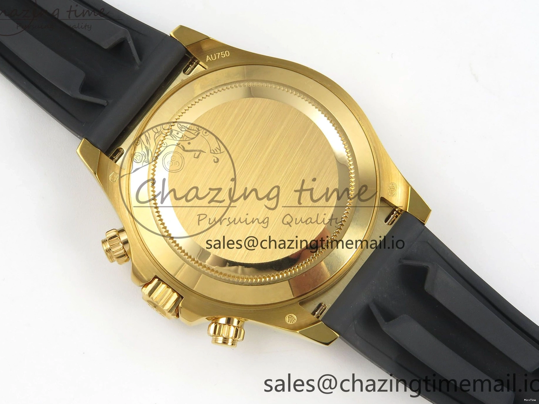 MiroTime 0502 Daytona 116508 YG 3CF 1:1 Best Edition Black Bezel Meteorite Dial on Oysterflex Strap SH4130 V2(Mod Version) Effortless 119